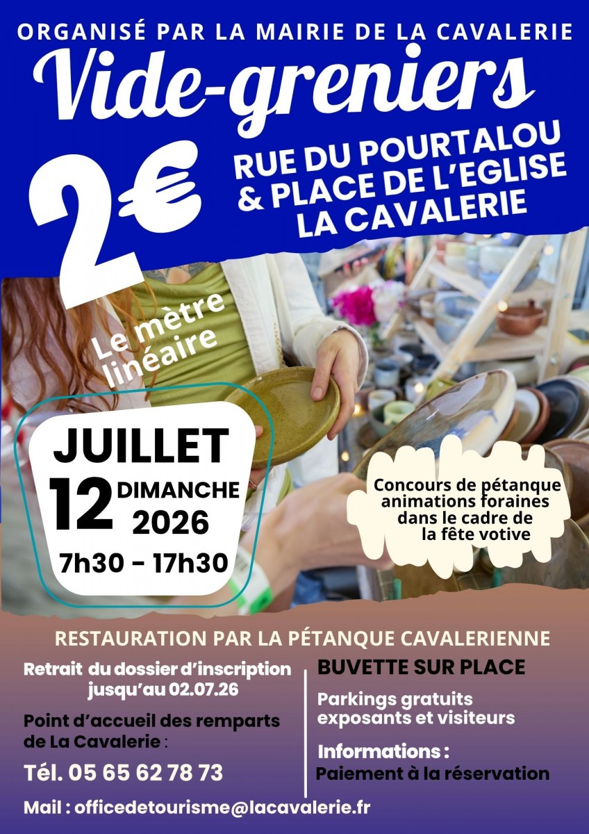 Vide-greniers de La Cavalerie